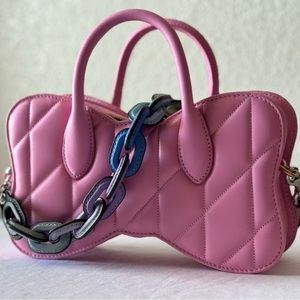 Coach Bow Bag With Quilting